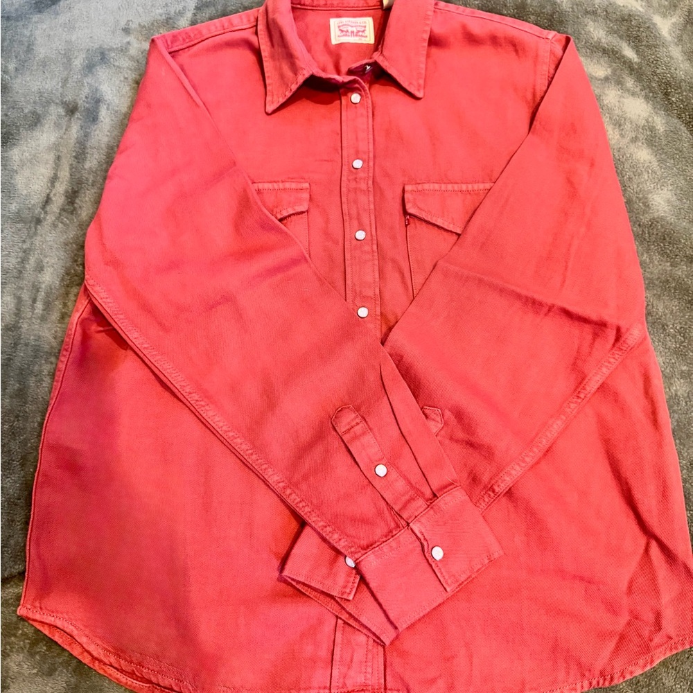 Levi’s light weight Jean shirt.